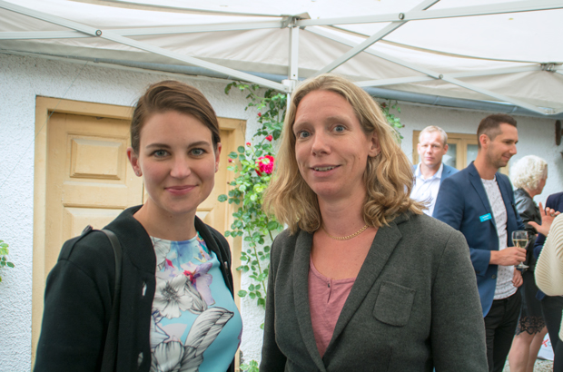 Camilla Fredman-Svensson, Skanska, och Åsa Pettersson, Skandia.