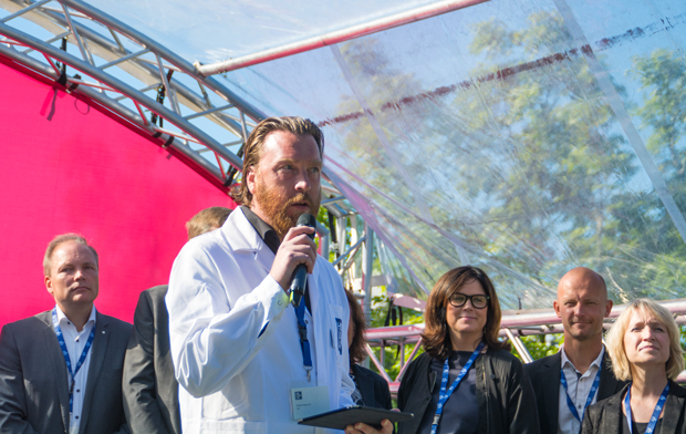 Stefan Andersson, projektledare Living Lab.