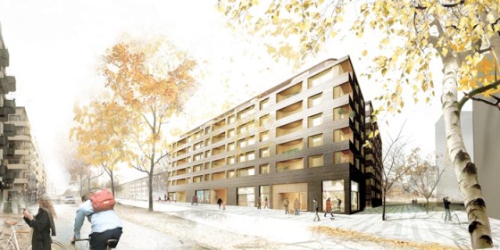 HSB Göteborg och arkitektkontoret CaseStudios förslag Osmos.