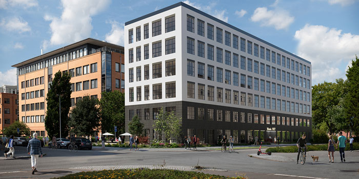 Bonnier Fastigheter bygger kontorslokaler i Uppsala