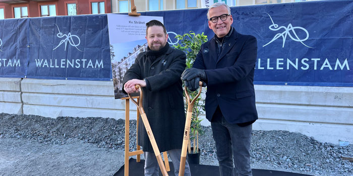 Byggstart i Kallebäcks Terrasser