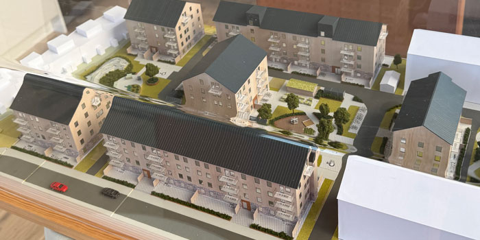 De bygger 126 bostadsrätter åt Ikano Bostad