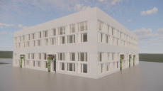 De bygger kontor och restauranger av återbrukat material