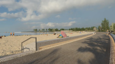 De bygger strandpromenad för 200 miljoner