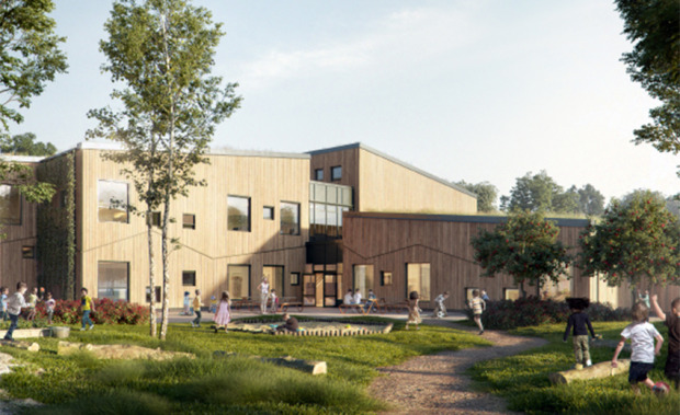 De bygger Sveriges första fossilfria förskola