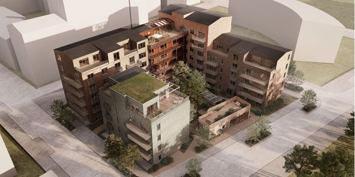 De ritar klimatpositiva bostäder i Rosendal