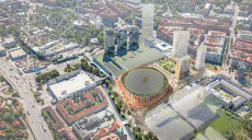 De utvecklingar nya Arenakvarteret i Göteborg