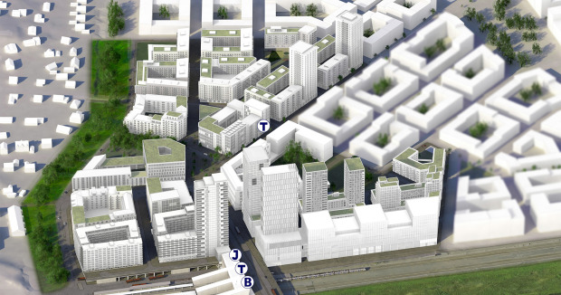 Detaljplaner antagna - industriområde blir till stad