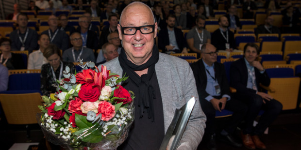 Gert Wingård prisas med Silverbalken