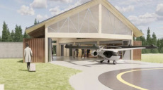 Här byggs drönarflygplats