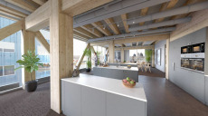 Innovativt niovåningshus växer fram i centrala Göteborg