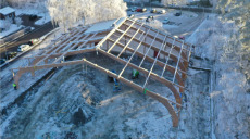 Ishall återanvänds i nytt bostadskvarter