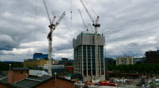 Karlatornet på god väg uppåt