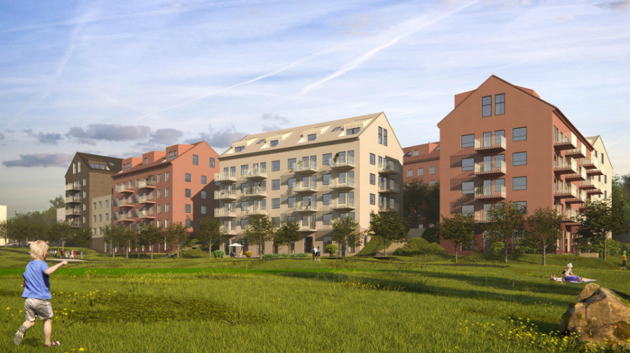 Klartecken för 300 bostäder på Skärholmen