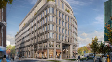 Kontorshus med halverad klimatpåverkan