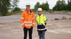 Nästa steg inleds i bygget av Gävles nya reningsverk