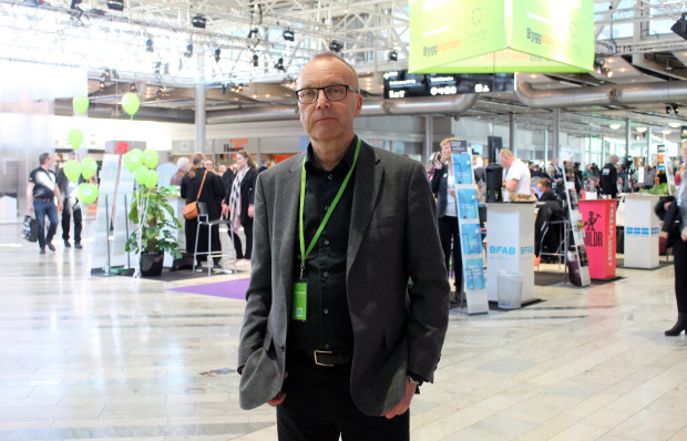 Peter Söderberg, projektchef för Nordbygg. Foto: Byggvärlden.
