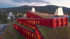 Ny skola med samiskt formspråk