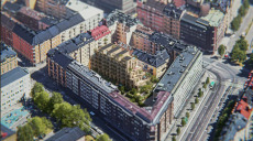Nya stadsradshus mitt i centrala Stockholm