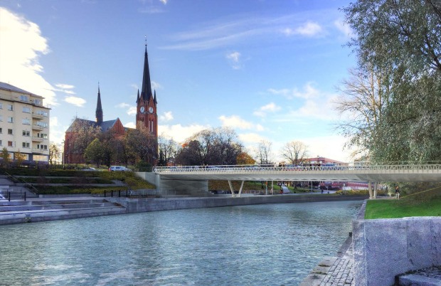 Peab får kontrakt på ny bro i Sundsvall