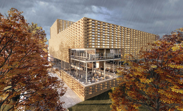 Sju tävlar om att få utforma nya biblioteket