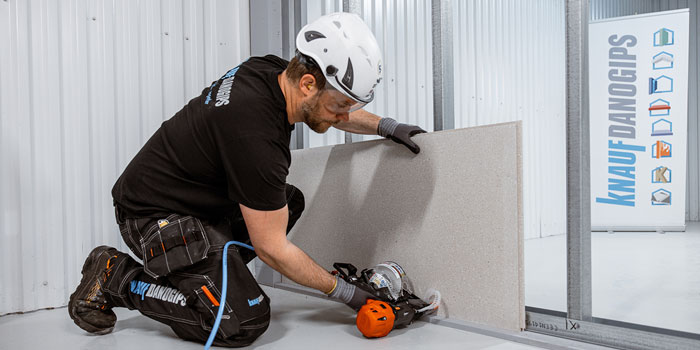 Skottsäker vägg revolutionerar byggbranschen