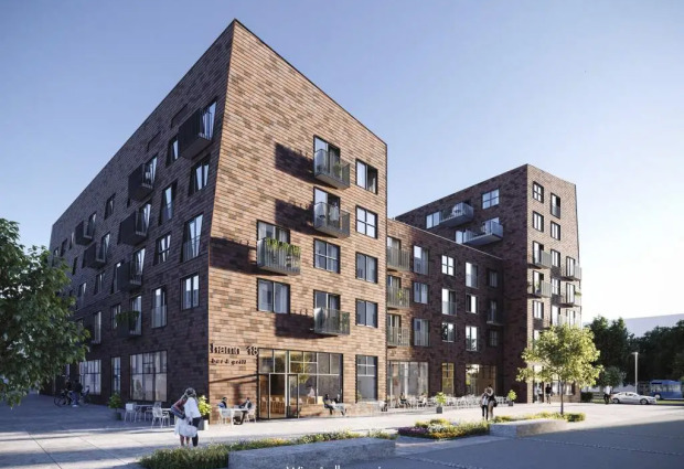 Veidekke bygger bostadsrätter åt HSB Göteborg