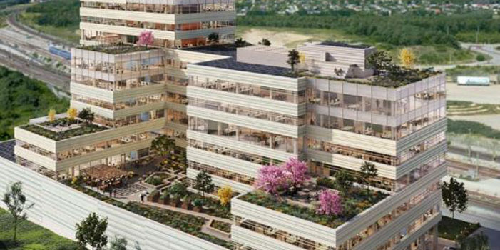 Veidekke bygger kontorshus i Hyllie